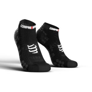 Meia Compressão Run Low V3.0 Compressport Preta