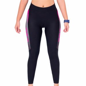 Calça Bike Performance Montop DX3 Feminina Preto / Chumbo