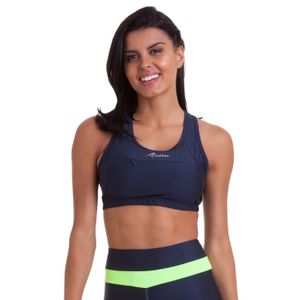 Top Authen Zippy - Azul Marinho