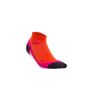 Meia de Compressão CEP Low Cut Feminina -Laranja / Rosa