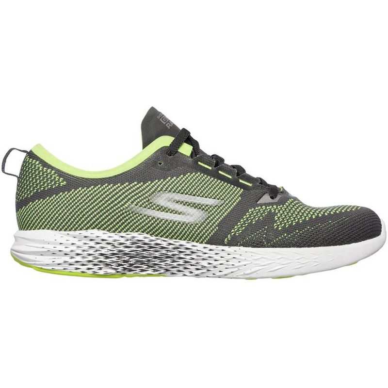 Tenis Skechers GO MEB RAZOR 2 Masculino Verde Prata Keep Running Brasil Keep Running Brasil Loja Especializada em corrida
