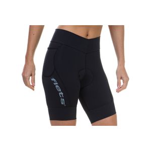 Bermuda de Ciclismo Flets Basic Compression Preta - Feminina