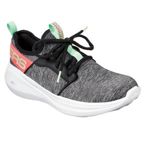 Tênis Skechers Go Run Fast-Lively Feminino - Cinza / Verde