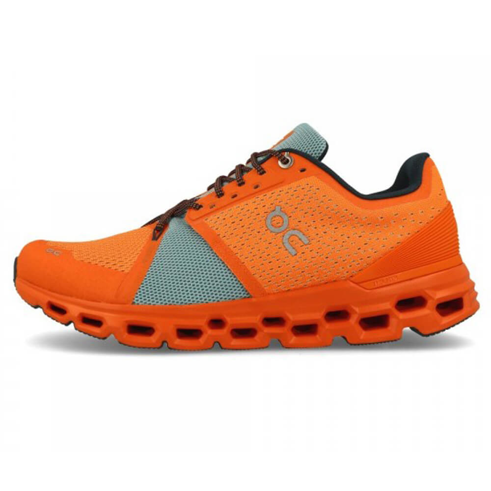 Tênis ON Running CLOUDSTRATUS Masculino Laranja Keep Running Brasil