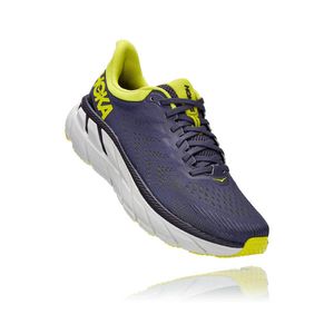 Tênis HOKA ONE ONE Clifton 7 Masculino - Cinza / Verde