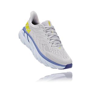 Tênis HOKA ONE ONE Clifton 7 Feminino - Branco / Azul