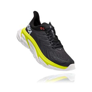 Tênis HOKA ONE ONE Clifton Edge Masculino - Preto / Amarelo