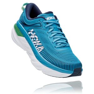 Tênis HOKA ONE ONE Bondi 7 Masculino - Azul / Branco