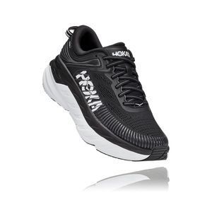 Tênis HOKA ONE ONE Bondi 7 Feminino - Preto / Branco