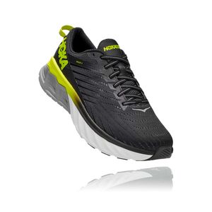 Tênis HOKA ONE ONE Arahi 4 Masculino - Preto / Verde