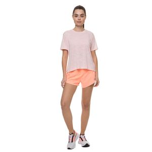 Camiseta New Balance Q Speed Jacquart Feminina - Rosé