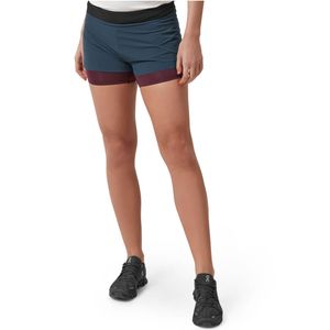 Running Shorts On Running Feminino - Azul / Vinho