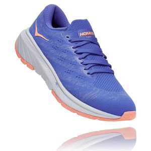 Tênis HOKA ONE ONE Cavu 3 Feminino - Azul / Laranja