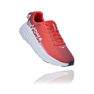 Tênis HOKA ONE ONE Rincon 2 Feminino - Laranja / Branco