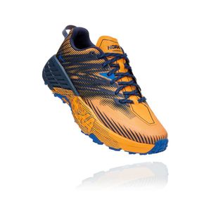 Tênis HOKA ONE ONE Speedgoat 4 Masculino - Laranja / Azul