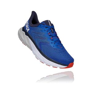 Tênis HOKA ONE ONE Arahi 5 Masculino - Azul / Branco