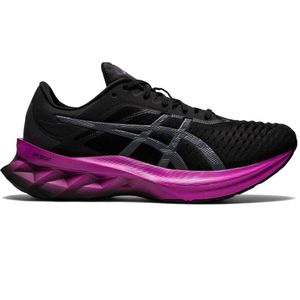 Tênis Asics Novablast Feminino - Preto / Rosa