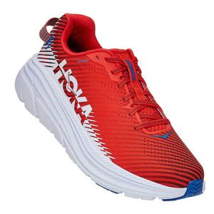 Tênis HOKA ONE ONE Rincon 2 Masculino - Vermelho / Branco