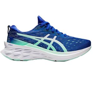 Tênis Asics Novablast 2 Feminino - Azul / Verde
