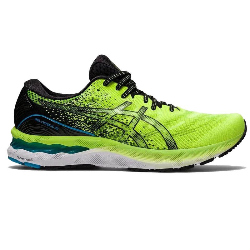 Tenis outlet asics verdes