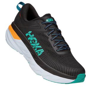 Tênis HOKA Bondi 7 Masculino - Preto / Verde