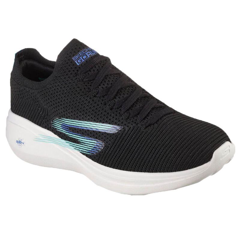 Tênis Skechers Go Run Fast Brisk Day Feminino Preto Azul