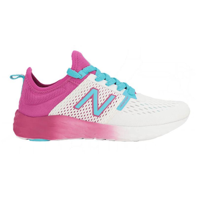 New balance branco outlet com rosa