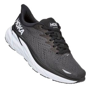 Tênis HOKA Clifton 8 Masculino - Preto / Branco