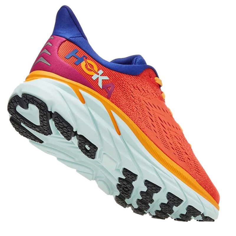 Tênis HOKA Clifton 8 Masculino - Laranja - Keep Running