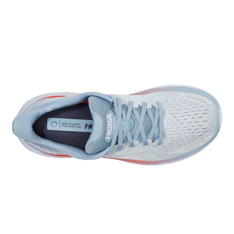 Tênis HOKA Clifton 8 Feminino - Azul Claro - Keep Running