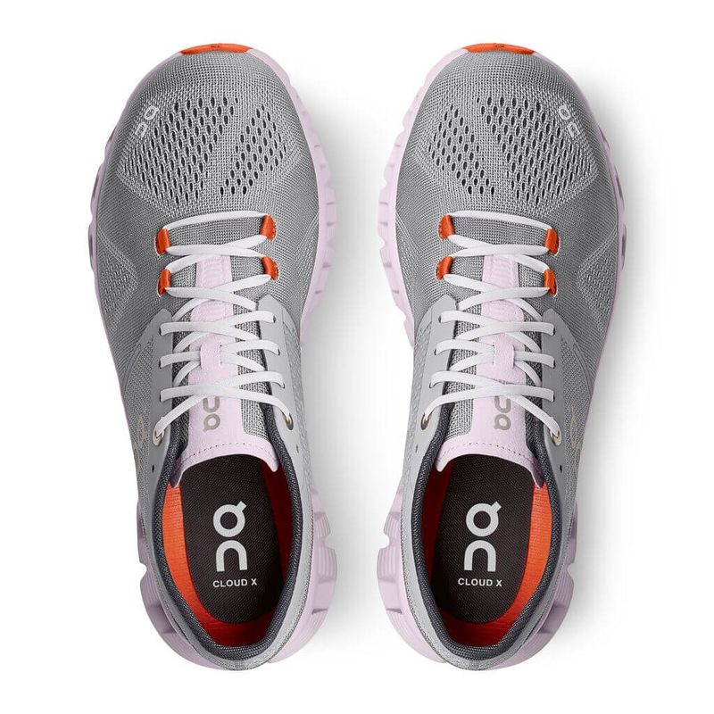 Tenis-On-Running-Cloud-X-Feminino-Cinza-Rosa-40-99041-5