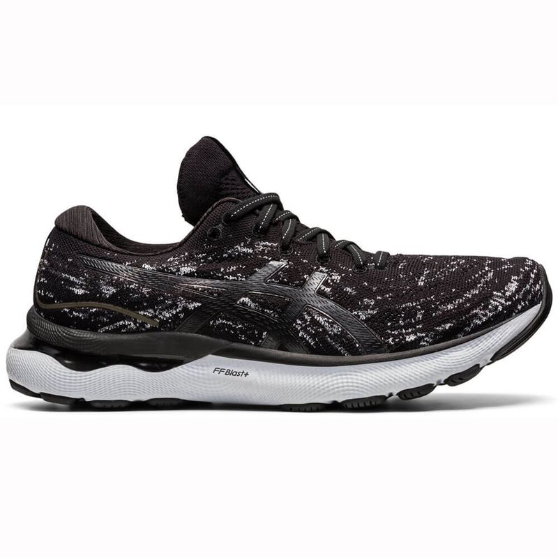 Men's GEL-NIMBUS 26, Black/Black, Corrida