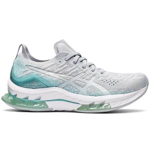 Tênis Asics Kinsei Blast Feminino - Cinza e Verde