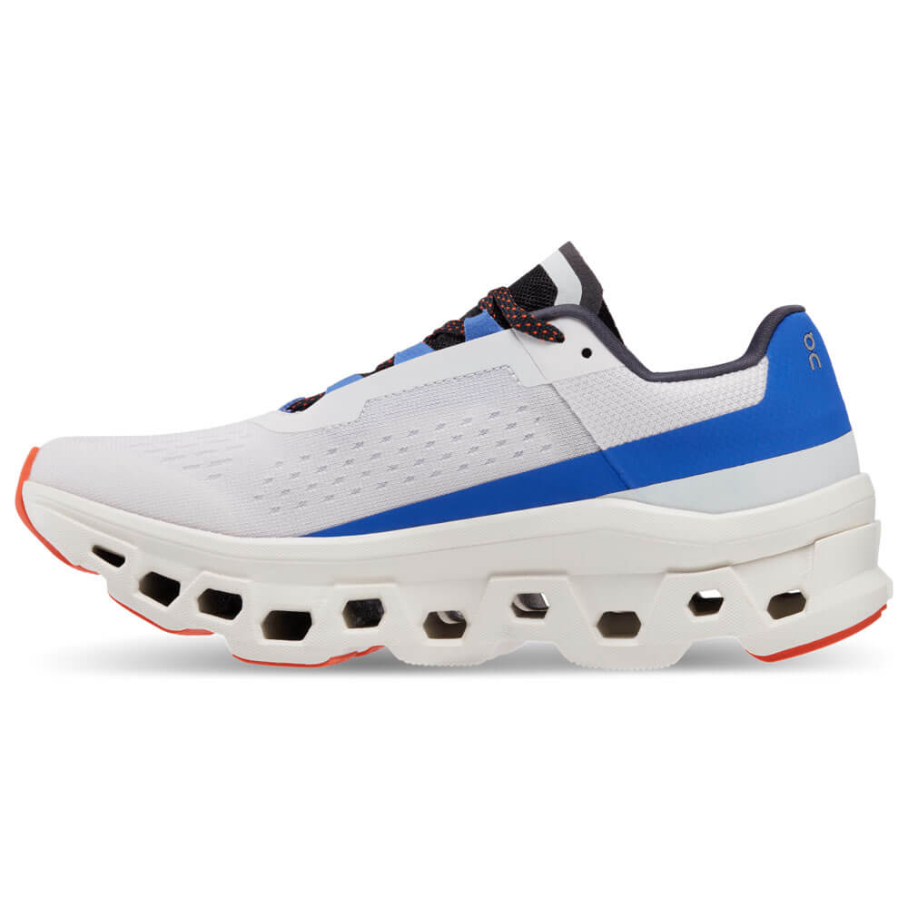 Tênis ON Running CLOUDMONSTER Masculino - Branco e Azul - Keep Running