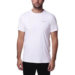 Camiseta Columbia Neblina Manga Curta Masculina -Branca