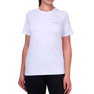 Camiseta Columbia Aurora Manga Curta Feminina - Branca