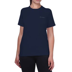 Camiseta Columbia Aurora Manga Curta Feminina - Azul Marinho