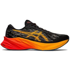 Tênis Asics Novablast 3 Masculino - Preto e Laranja