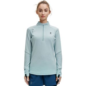 Camiseta Manga Longa On Running Climate Feminina - Azul Claro