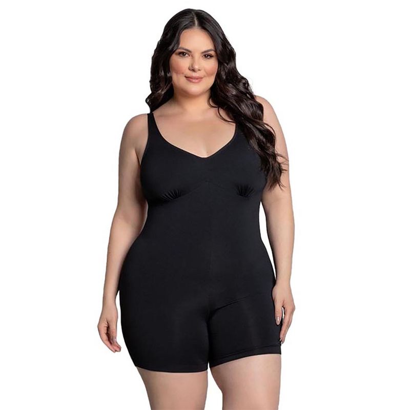 Maiô macaquinho plus size cheap