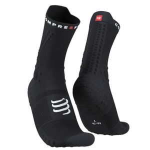 Meia de Compressão Cano Médio Compressport Para Trilha V4 Unissex