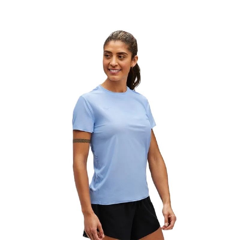 Camiseta-Hoka-Airolite-Run-Feminina-azul