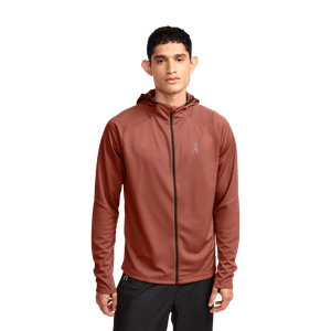 Jaqueta Climate Zip Hoodie On Running Masculina