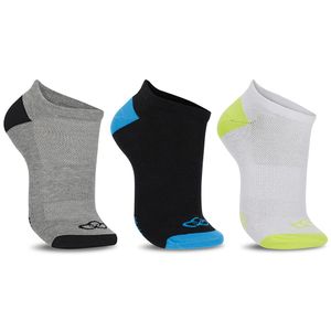 Meia Olympikus Tripack Cano Invisivel Feminino