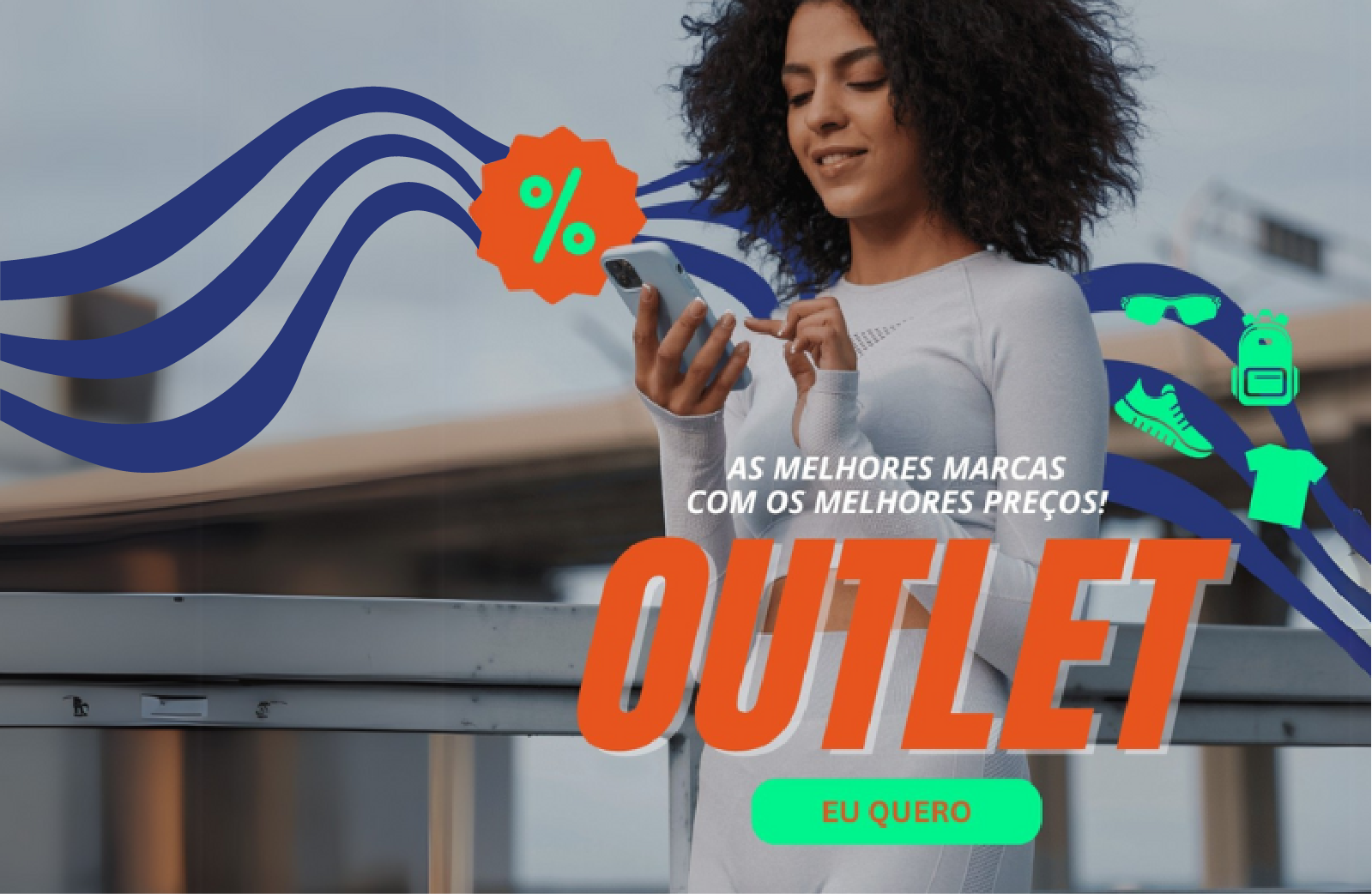 Outlet Keep Running Brasil